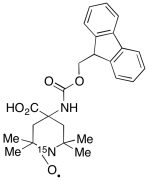 Fmoc-2,2,6,6-tetramethylpiperidine-N-oxyl-4-amino-4-carboxylic Acid-15N