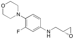 3-Fluoro-4-morpholinophenyl-(2R)-oxyranyl Methylamine