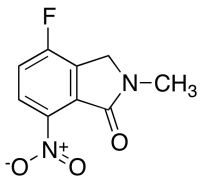 4-Fluoro-2,3-dihydro-2-methyl-7-nitro-1H-isoindol-1-one