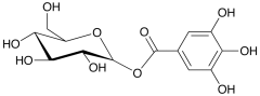 &beta;-Glucogallin