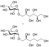 6-O-&alpha;-D-Glucopyranosyl-D-glucitol and 1-O-&alpha;-D-Glucopyranosyl-D-mannito