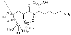 [N2-(N-Glycyl-L-histidyl)-L-lysinato(2-)]copper-13C2,15N
