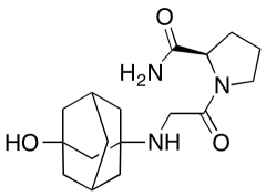 N-(3-Hydroxytricyclo[3.3.1.13,7]dec-1yl)glycyl-D-prolinamide