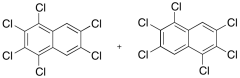 1,2,3,4,6,7-Hexachloronaphthalene + 1,2,3,5,6,7-Hexachloronaphthalene (Mixture) (~90%)