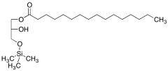 Hexadecanoic Acid 2-Hydroxy-3-[(trimethylsilyl)oxy]propyl Ester
