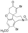 rac-(4a&alpha;)-4a,5,9,10,11,12-Hexahydro-1,5-dibromo-11-formyl-3-methoxy-6H-benzofuro