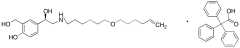 (R)-4-(2-((6-(Hex-5-en-1-yloxy)hexyl)amino)-1-hydroxyethyl)-2-(hydroxymethyl)phenol 2,2,2-