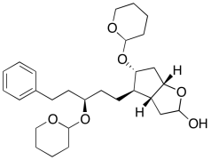 (3aR,4R,5R,6aS)-Hexahydro-4-[(3R)-5-phenyl-3-[(tetrahydro-2H-pyran-2-yl)oxy]pentyl]-5-[(te