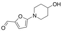 5-(4-hydroxypiperidin-1-yl)furan-2-carbaldehyde