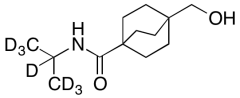 4-Hydroxymethylbicyclo[2.2.2]octane-1-carboxylic Acid Isopropylamide-d7