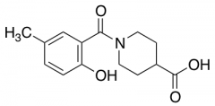 1-(2-Hydroxy-5-methylbenzoyl)piperidine-4-carboxylic Acid