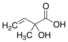 2-hydroxy-2-methylbut-3-enoic acid