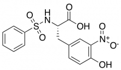 (S)-3-(4-Hydroxy-3-nitrophenyl)-2-(phenylsulfonamido)propanoic Acid