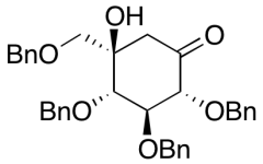 (2R,3S,4S,5R)-5-Hydroxy-2,3,4-tris(phenylmethoxy)-5-[(phenylmethoxy)methyl]-cyclohexanone