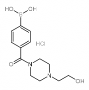 4-(4-(2-Hydroxyethyl)piperazinocarbonyl)phenylboronic acid hydrochloride