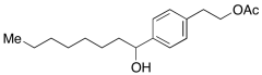 2-[4-(1-Hydroxyoctyl)phenyl]ethyl Acetate