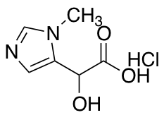 2-hydroxy-2-(1-methyl-1H-imidazol-5-yl)acetic Acid hydrochloride