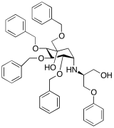 (2R,​3S,​4S,​5S) -5-Hydroxy-2,3,4-tris(phenylmethoxy)-5-[(phenylmethoxy)methyl]-cyclo
