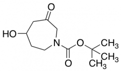 5-Hydroxy-3-oxo-azepane-1-carboxylic Acid tert-Butyl Ester