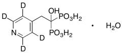 P,P'-[1-Hydroxy-2-(4-pyridinyl)ethylidene]bis-phosphonic Acid Hydrate-d4