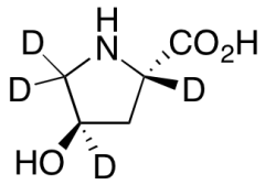 trans-4-Hydroxy-L-proline-d4 (Major)