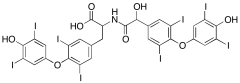 2-(2-Hydroxy-2-(4-(4-hydroxy-3,5-diiodophenoxy)-3,5-diiodophenyl)acetamido)-3-(4-(4-hydrox