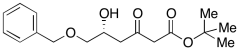 (5R)-5-Hydroxy-3-oxo-6-(benzyloxy)-hexanoic Acid tert-Butyl Ester