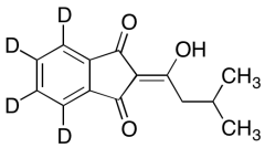 2-(1-Hydroxy-3-methylbutylidene)-1H-indene-1,3(2H)-dione-d4