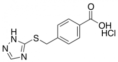 4-[(4H-1,2,4-Triazol-3-ylsulfanyl)methyl]benzoic Acid Hydrochloride