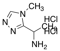 1-(4-Methyl-4{H}-1,2,4-triazol-3-yl)ethanamine