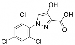 4-Hydroxy-1-(2,4,6-trichlorophenyl)-1H-pyrazole-3-carboxylic Acid