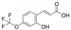 3-[2-hydroxy-4-(trifluoromethoxy)phenyl]prop-2-enoic acid