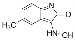 3-(hydroxyimino)-5-methyl-2,3-dihydro-1H-indol-2-one