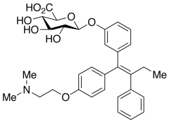 (E)-3-Hydroxy Tamoxifen O-&beta;-D-Glucuronide