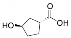 (1R,3R)-3-Hydroxy-cyclopentanecarboxylic acid