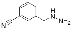 3-(hydrazinylmethyl)benzonitrile