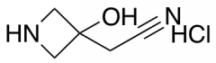 2-(3-hydroxyazetidin-3-yl)acetonitrile hydrochloride