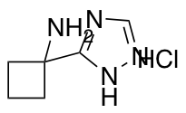 1-(4H-1,2,4-triazol-3-yl)cyclobutan-1-amine hydrochloride
