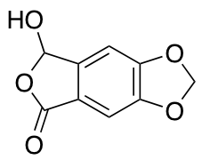 12-hydroxy-4,6,11-trioxatricyclo[7.3.0.0,3,7]dodeca-1,3(7),8-trien-10-one