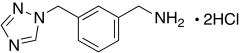 [3-(1H-1,2,4-Triazol-1-ylmethyl)phenyl]methanamine Dihydrochloride