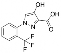 4-Hydroxy-1-[2-(trifluoromethyl)phenyl]-1H-pyrazole-3-carboxylic Acid