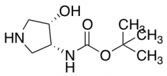 (3R,4S)-(4-Hydroxy-pyrrolidin-3-yl)-carbamic Acid tert-butyl ester