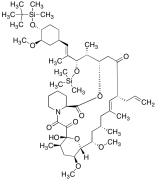 23-Hydroxy-33-O-tert-butyldimethylsilyloxy-27-O-trimethylsilyl-iso-FK-506
