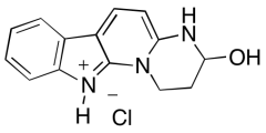 3-Hydroxy-1,2,3,4-tetrahydropyrimido[1',2':1,6]pyrido[2,3-b]indol-11-ium Chloride