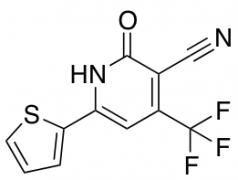 2-Hydroxy-6-(2-thienyl)-4-(trifluoromethyl)nicotinonitrile