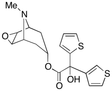 &alpha;-Hydroxy-&alpha;-3-thienyl-2-thiopheneacetic Acid 9-Methyl-3-oxa-9-azatricy