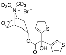 7-[(Hydroxy-2-thienyl-3-thienylacetyl)oxy]-9,9-dimethyl-3-Oxa-9-azoniatricyclo[3.3.1.02,4]