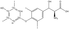 &beta;-Hydroxy Thyroxine-13C6