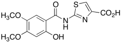 2-[(2-Hydroxy-4,5-dimethoxybenzoyl)amino]-4-thiazolecarboxylic Acid