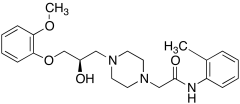 (R)-2-(4-(2-Hydroxy-3-(2-methoxyphenoxy)propyl)piperazin-1-yl)-N-(o-tolyl)acetamide